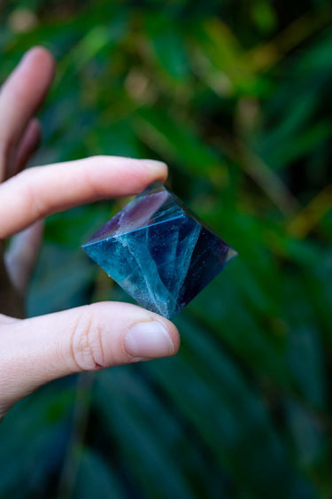 Fluorite Octahedron